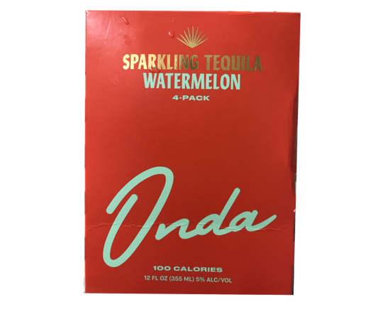 Onda Sparkling Watermelon 12oz 4-Pack Can