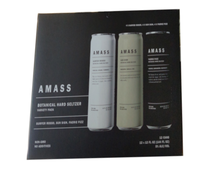 Amass Botanical Hard Variety 12oz 12-Pack Can