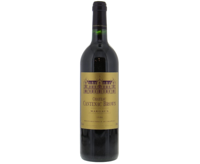 Chateau Brown Cantenac Margaux 1996 750ml