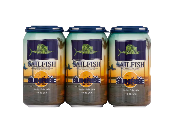 Sailfish Sunrise City IPA 12oz 6-Pack