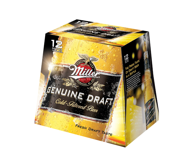 Miller Genuine Draft  12oz 12-Pack Bottle