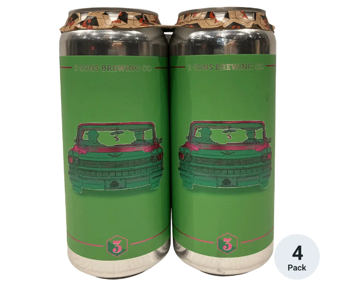 Three Sons Dopealicious 16oz 4-Pack Can