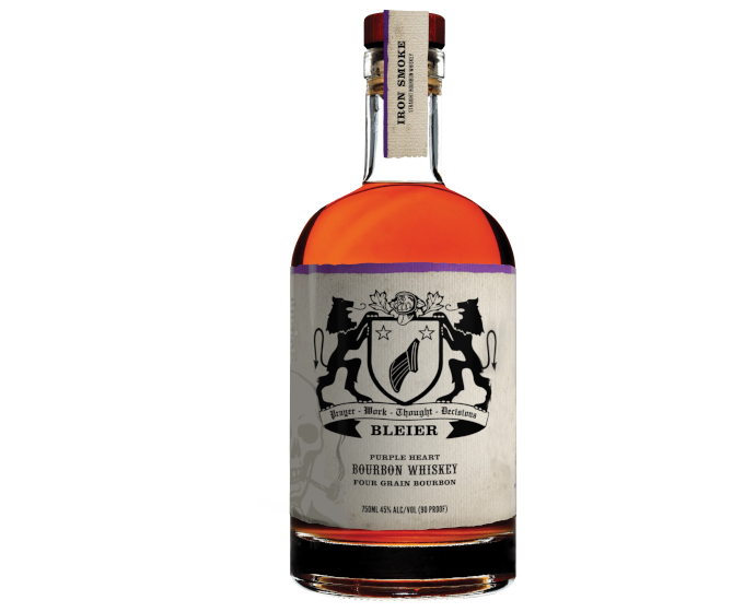 Iron Smoke Purple Heart  Four Grain Bourbon 750ml