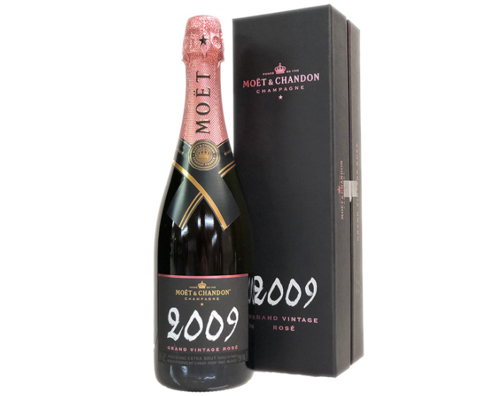 Moet & Chandon Grand Vintage Rose 2009 750ml (HR)