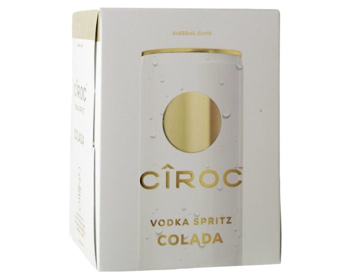 Ciroc Vodka Spritz Colada 355ml 4-Pack Can