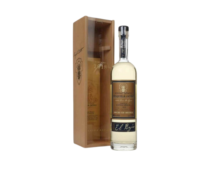 Tequila Ocho Extra Anejo El Bajo 2018 750ml