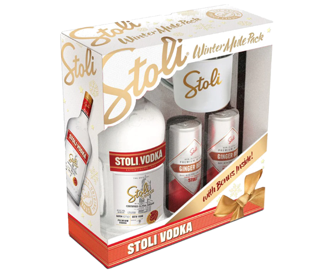 Stolichnaya Mule Pack 1.75L (Gift Pack)