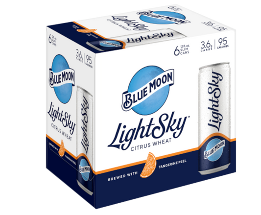 Blue Moon Light Sky 12oz 6-Pack Can