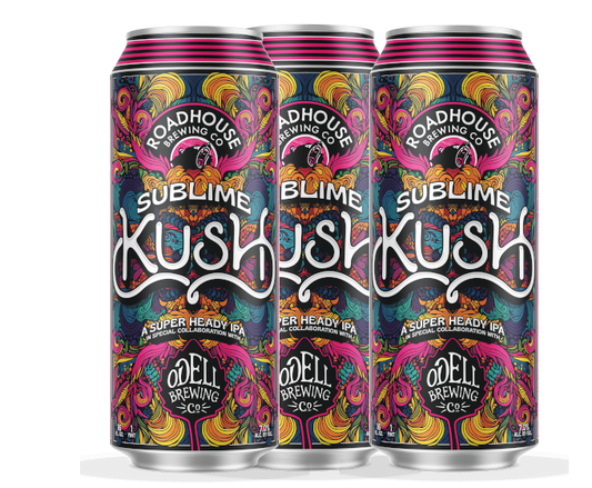 Roadhouse Sublime Kush 16oz 4-Pack Can