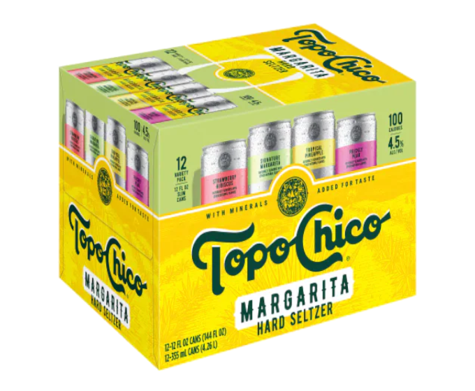 Topochico Margarita Spiked Seltzer Variety Pack 12oz 12-Pack Can