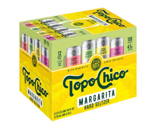 Topochico Margarita Spiked Seltzer Variety Pack 12oz 12-Pack Can