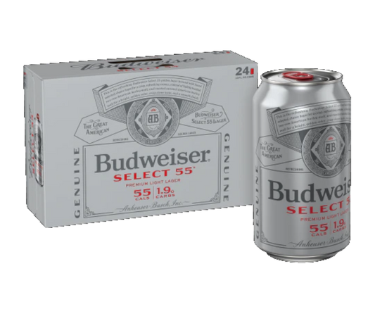 Budweiser Select 55 12oz 24-Pack Can