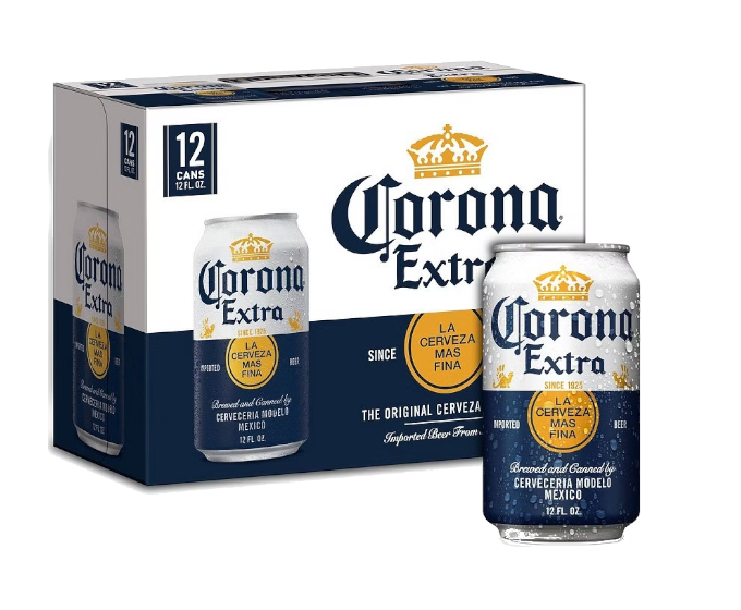 Corona Extra Coronita 8oz 12-Pack Can