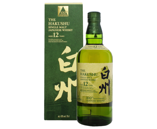 Suntory The Hakushu 12 Years 100th Anniversary Limited Edition 750ml