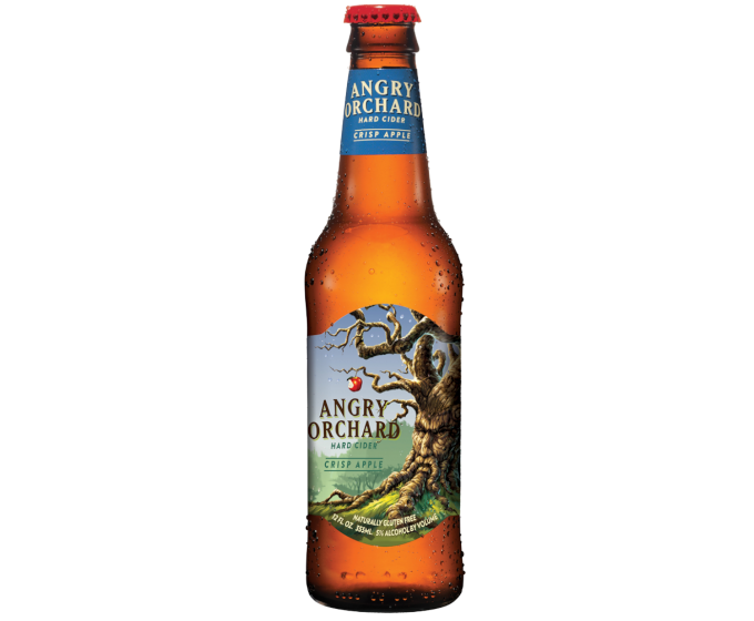 Angry Orchard Crisp Apple 12oz Single Bottle