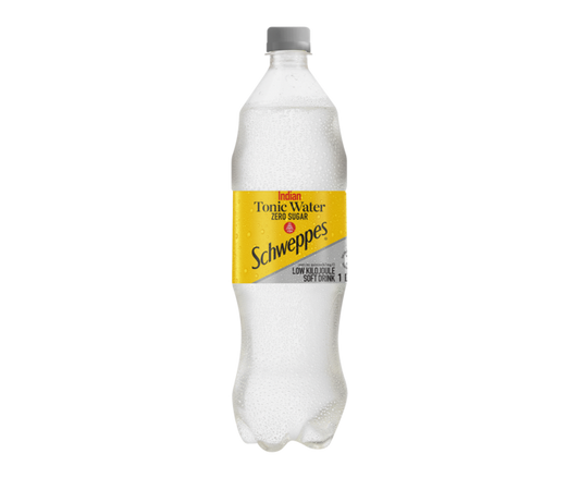 Schweppes Zero Sugar Tonic Water 1L