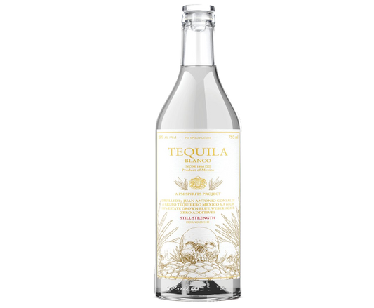 PM Spirits Tequila Blanco Still Strength 700ml